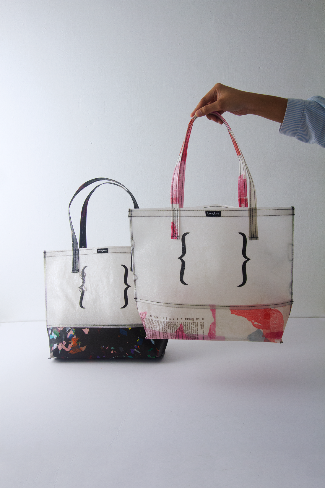 Upcycled Re me dy Tote Bag X BUNGKUS