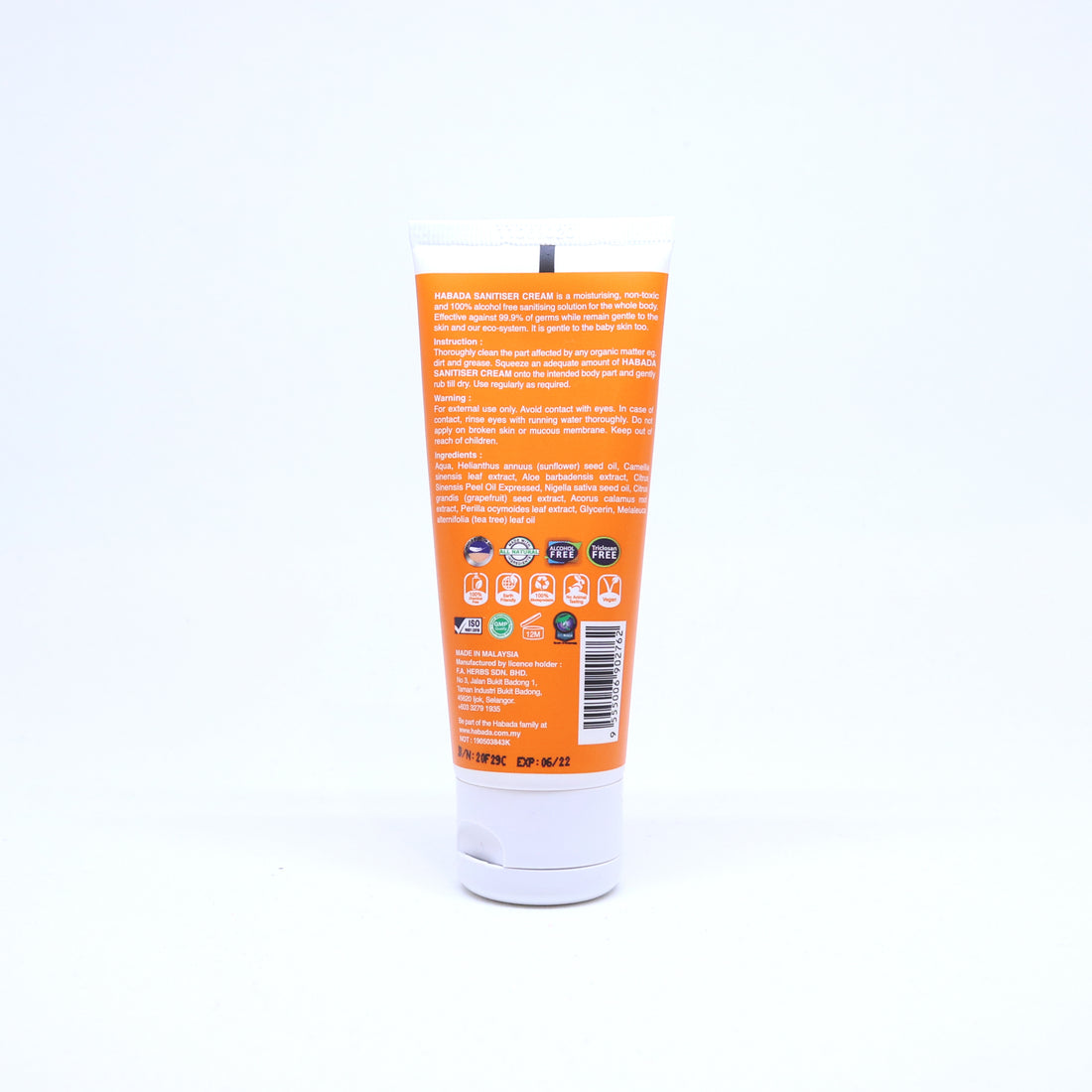 Natural Sanitising Cream - remedymy